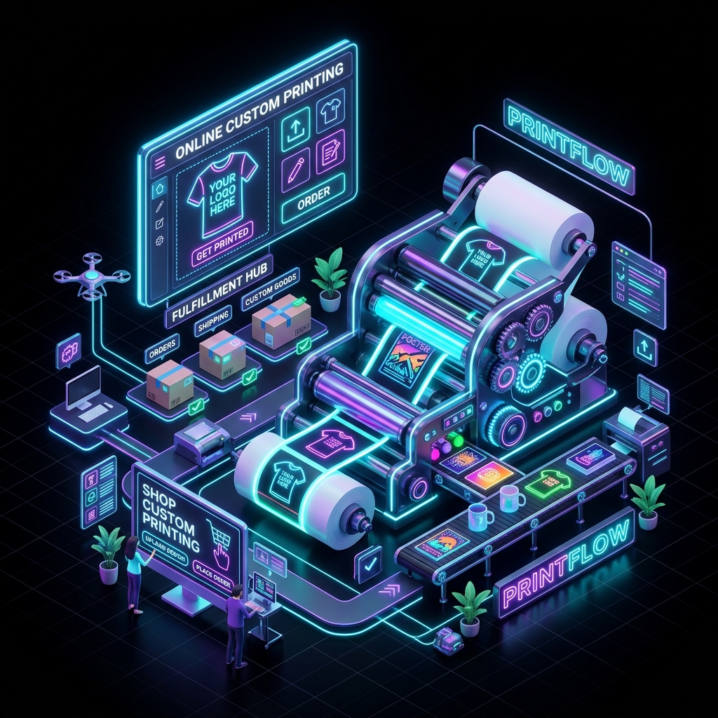 AmazoPrint 3D Mockup