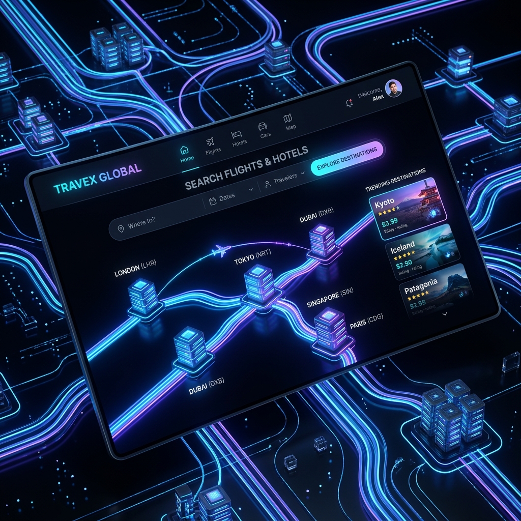 Chaloyaar.com Platform 3D Mockup